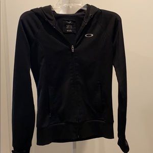 Zip up sweatshirt/athletic jacket by Oakley